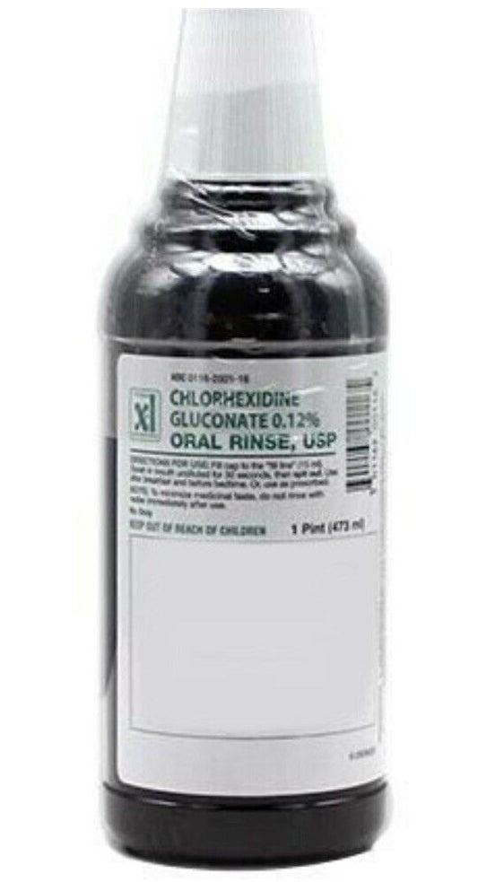 Sealed Bottle of Clorohex Oral Rinse, Extra Strength  16 0unces Exp. 3-2025. Click Here to See Prices and Purchase Options